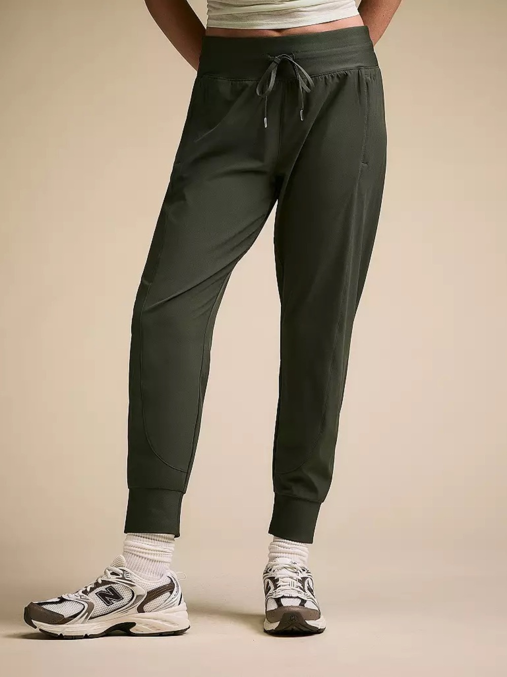 Olive Green Jogger Pants -